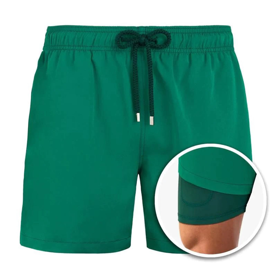 Shorts décontractés en coton pour homme avec doublure intérieure 9