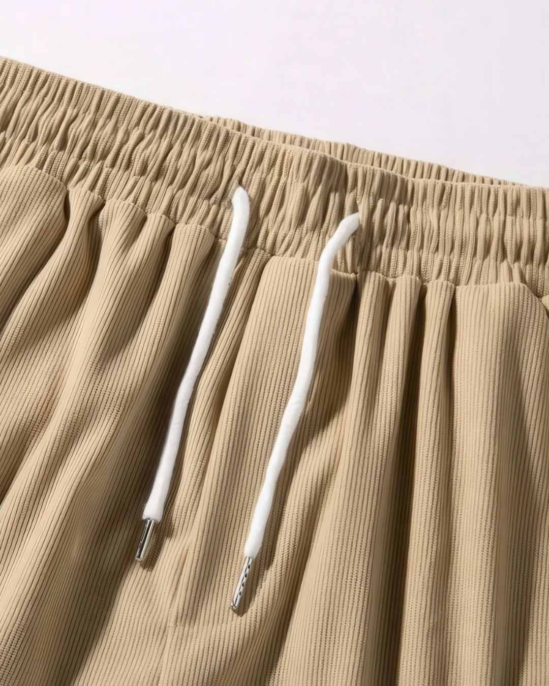 Shorts en coton homme à taille élastique, coupe décontractée 5