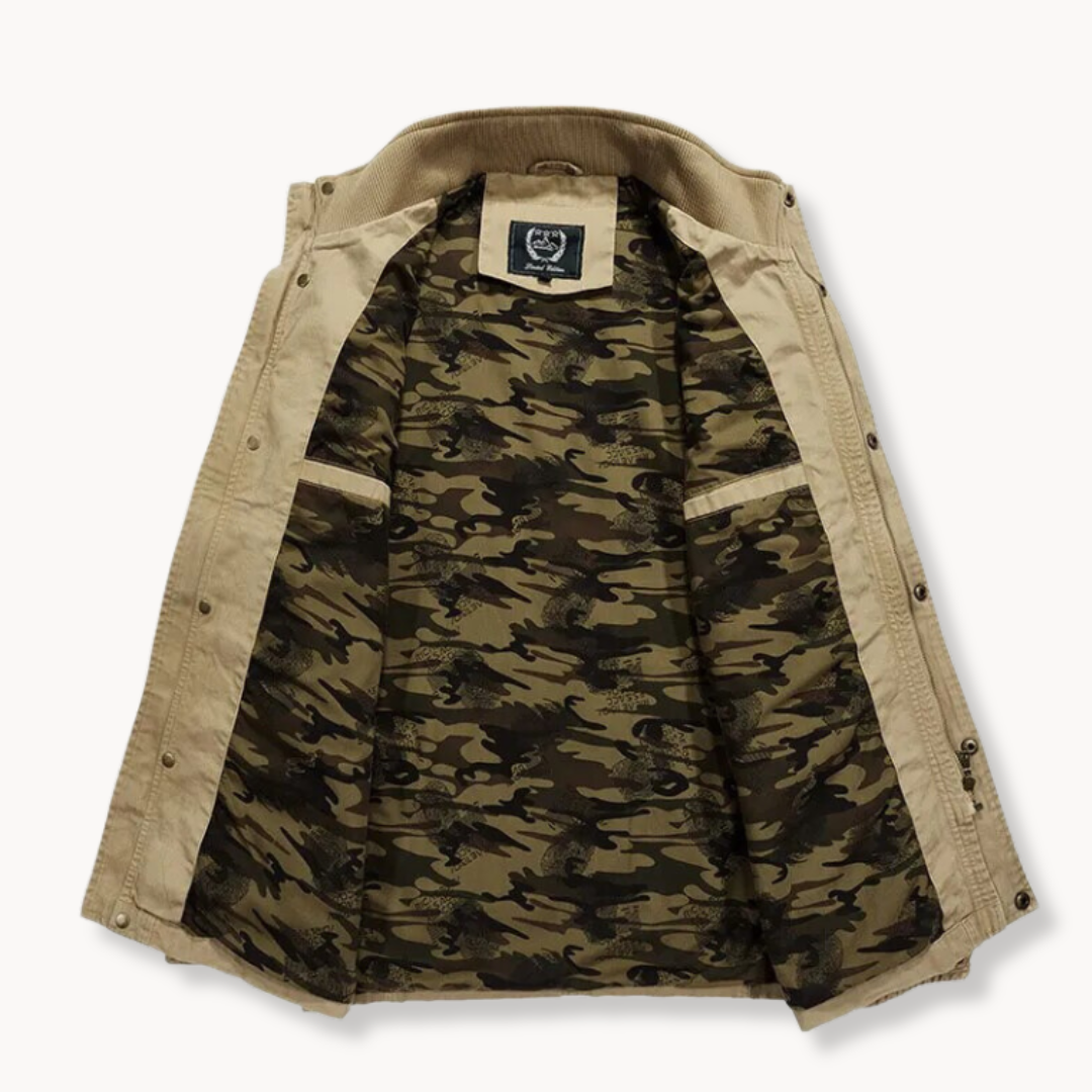 Veste cargo urbaine en coton pour homme 1