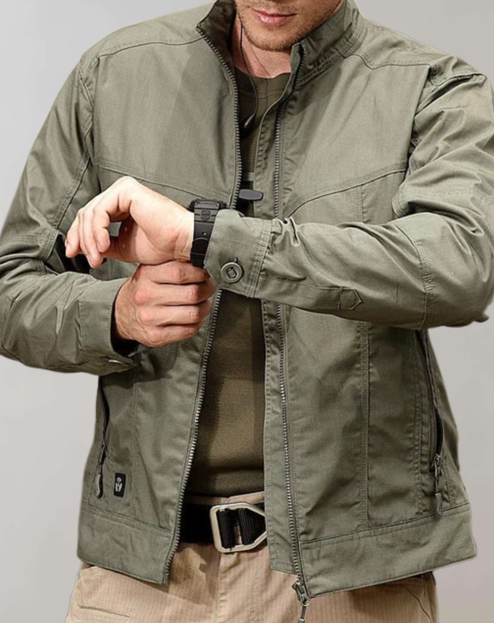 Veste d'été en coton pour homme élégante et confortable 0
