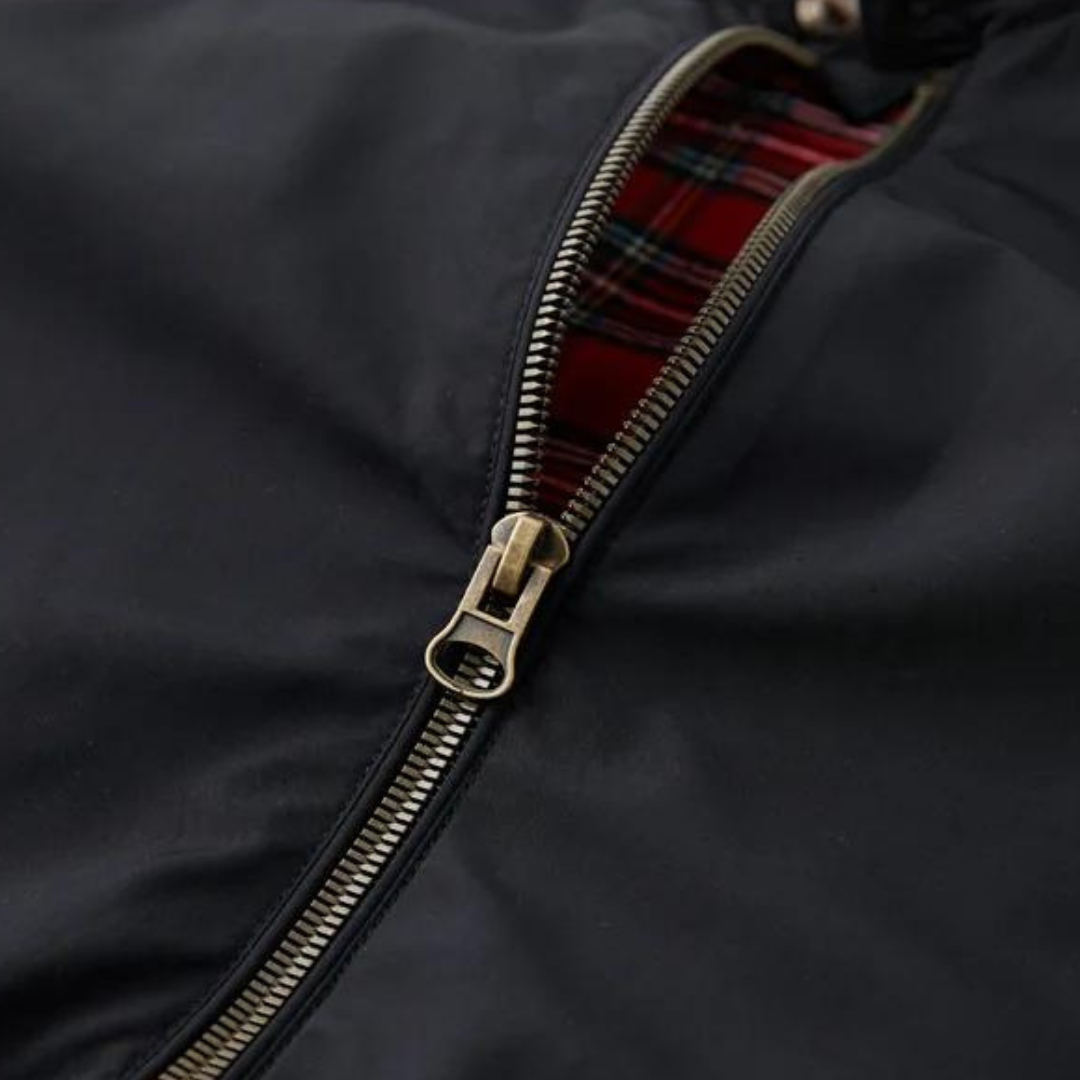 Veste en coton homme traditionnelle avec doublure tartan 5