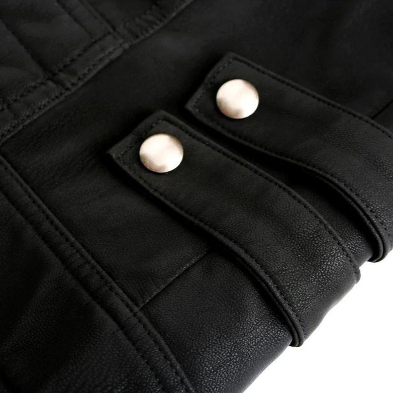 Veste en cuir homme élégante et durable en cuir premium 3