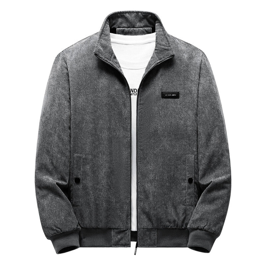 Veste en velours côtelé rétro pour homme avec doublure sherpa 2