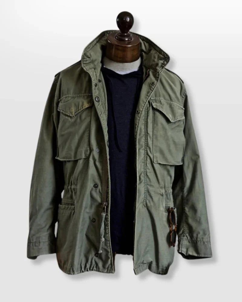 Veste homme en coton durable, style vintage et fonctionnel 2