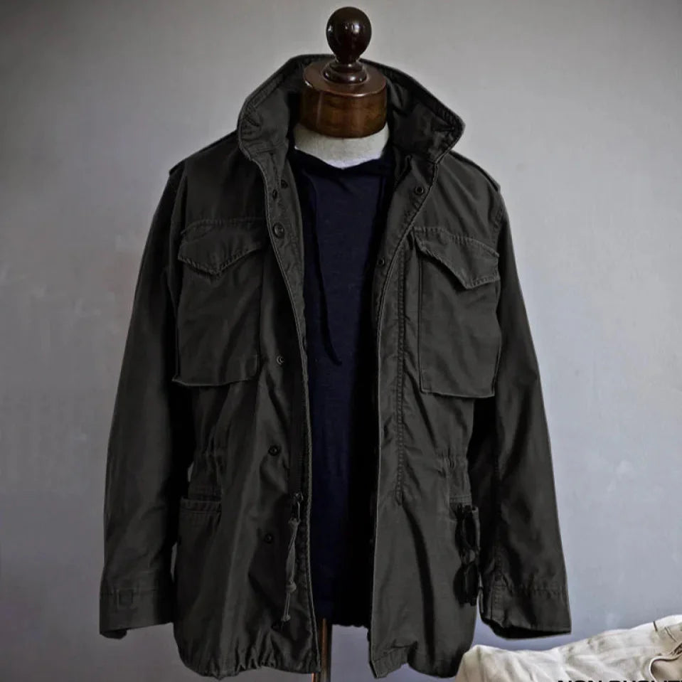 Veste homme en coton durable, style vintage et fonctionnel 3