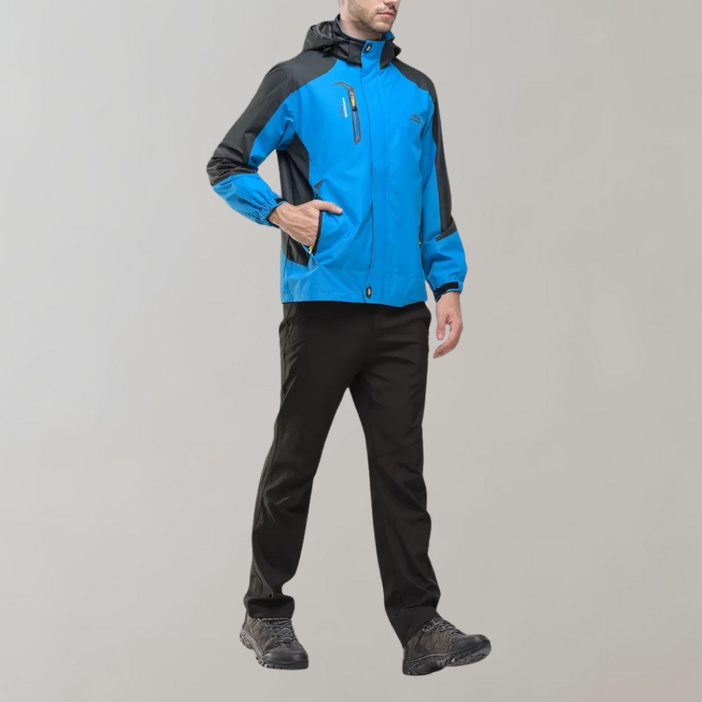 Veste imperméable et coupe-vent pour homme 3