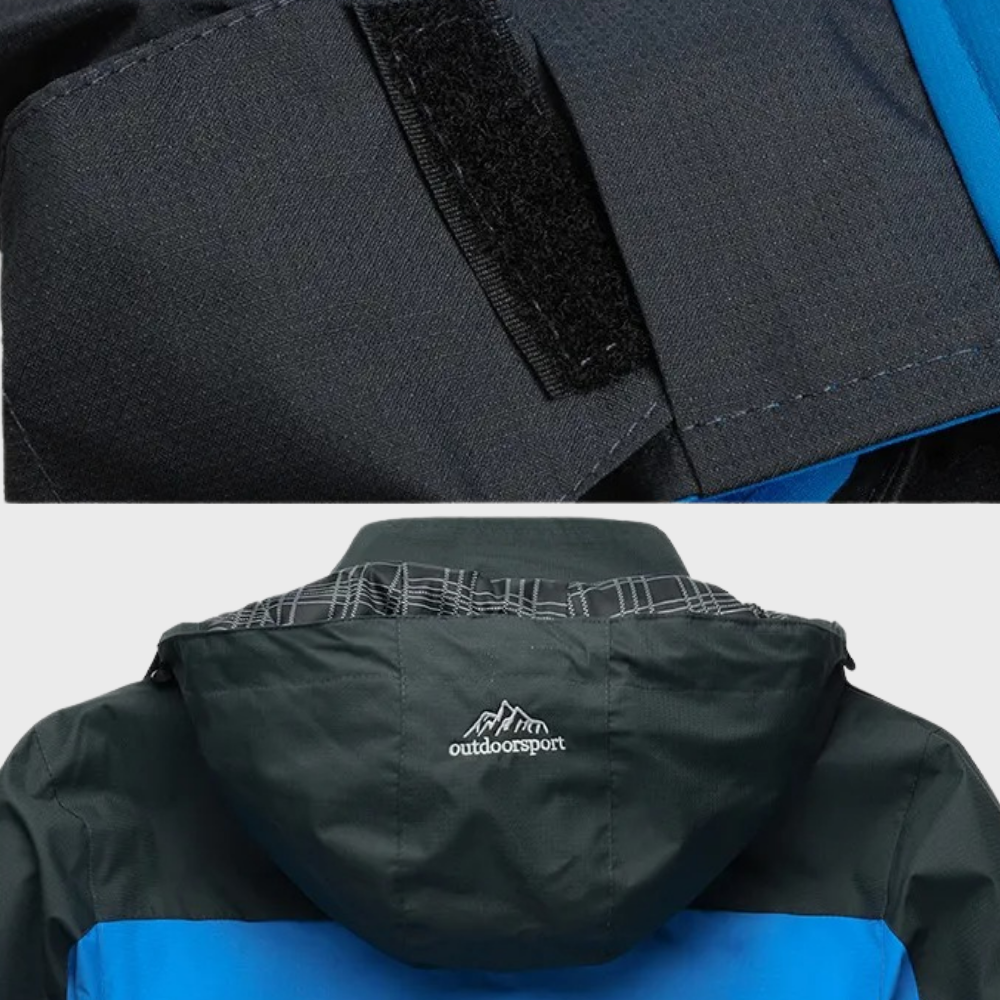 Veste imperméable et coupe-vent pour homme 4
