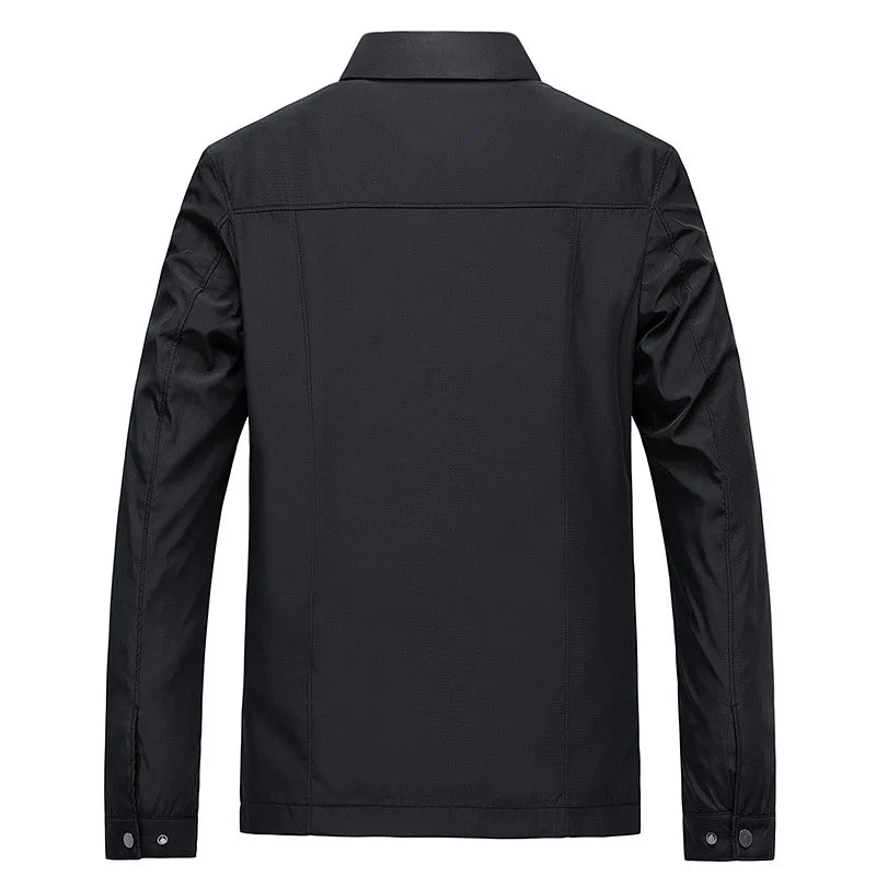 Veste légère en coton-polyester pour homme élégante 2