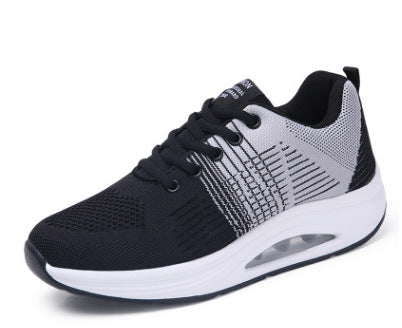 Baskets de sport orthopédiques blanches femme avec semelle à air 6