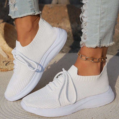 Chaussures de sport légères en maille pour femme avec soutien orthopédique 1
