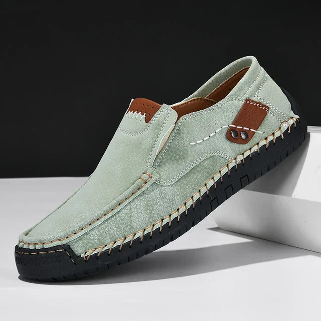 Chaussures orthopédiques slip-on pour homme en cuir synthétique 3