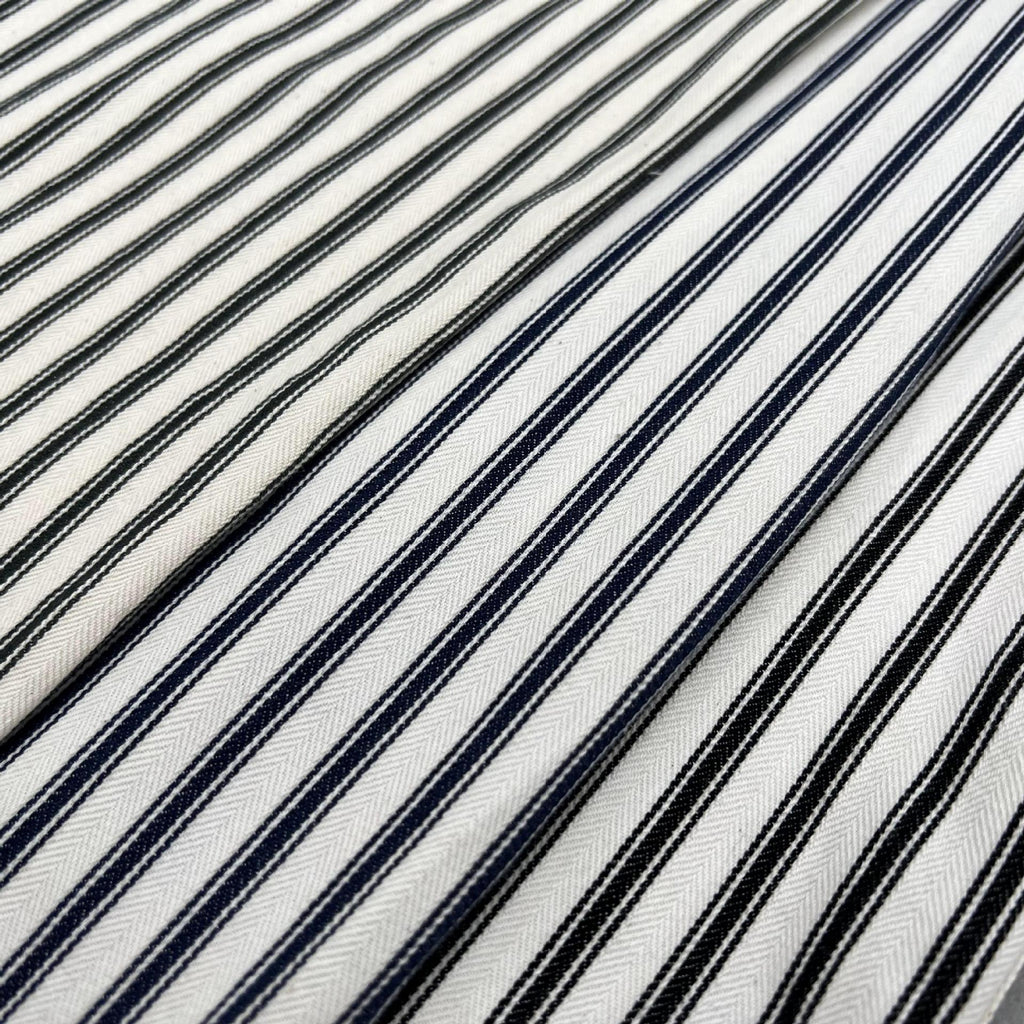 Chemise à rayures homme en mélange de tissus, coupe décontractée 5