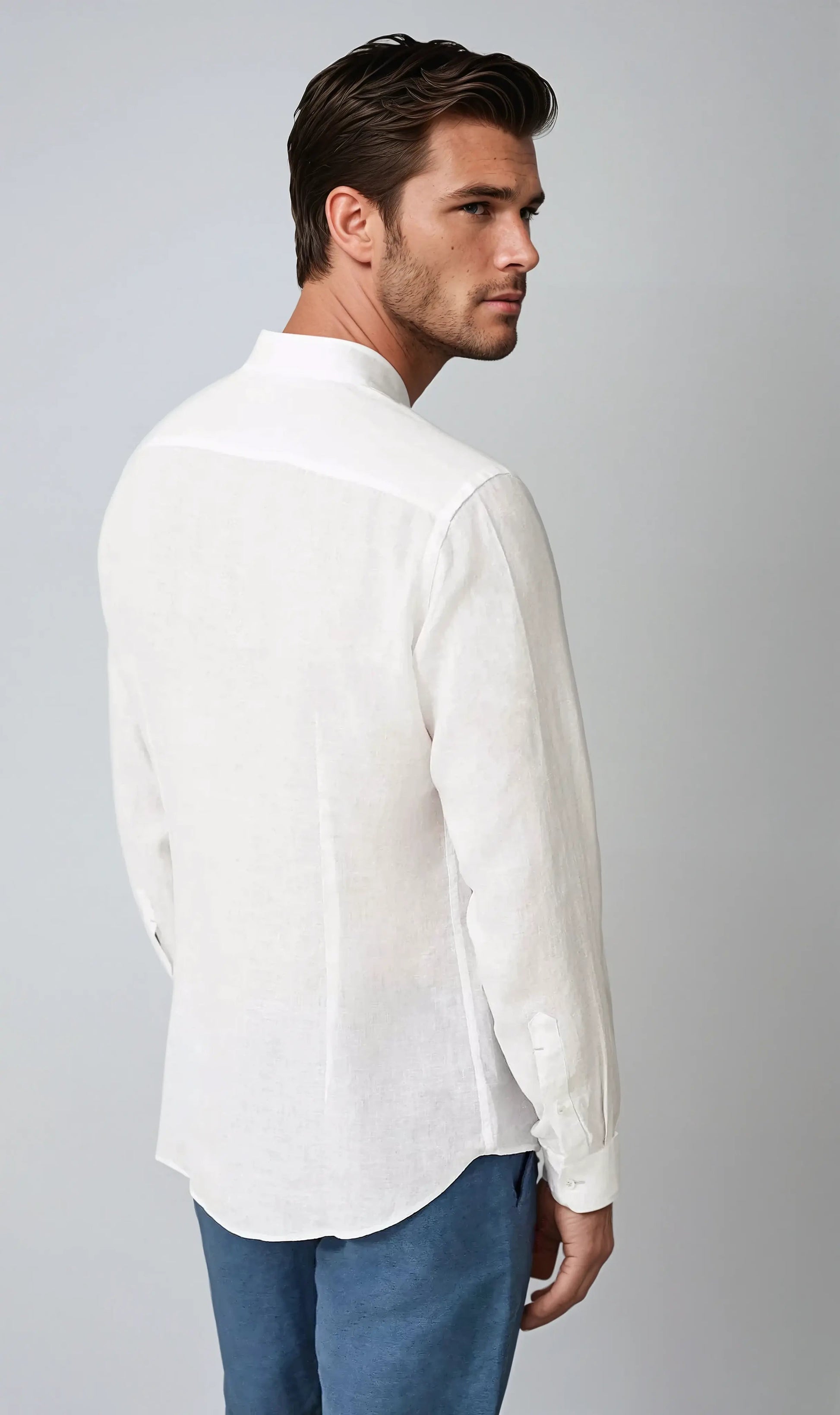 Chemise Lin Élégante 2