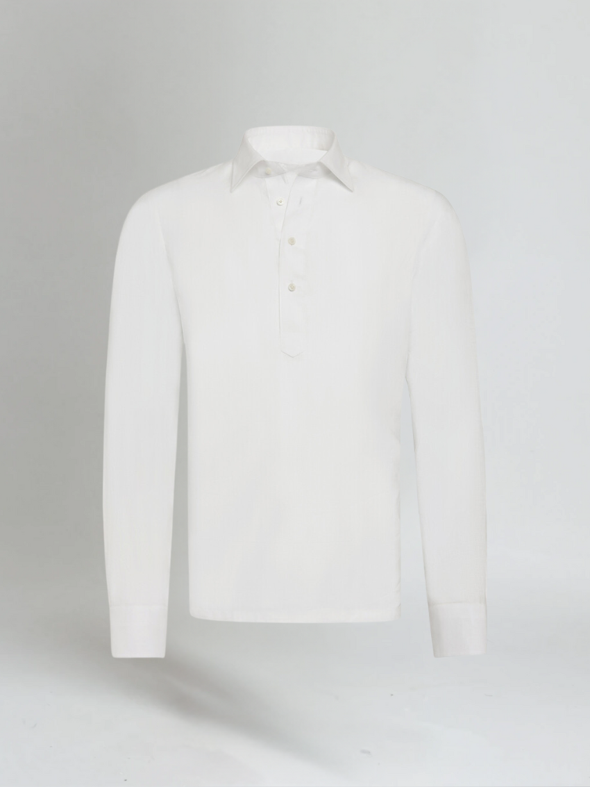 Chemise Blanche Homme Lin 4