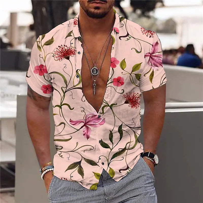 Chemise en coton homme design moderne, coupe ajustée 3
