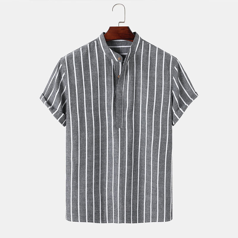 Chemise en coton homme élégante, design moderne, coupe ajustée 4