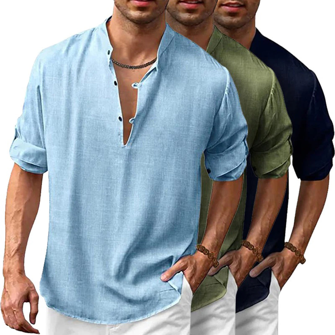 Chemise en coton homme moderne et élégante avec coupe ajustée 8