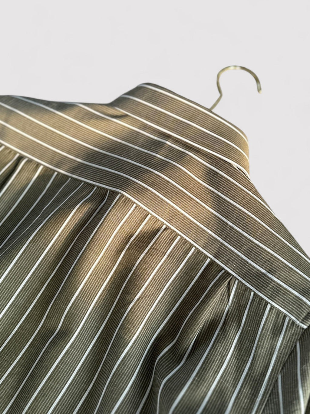 Chemise en coton homme slim à rayures 5
