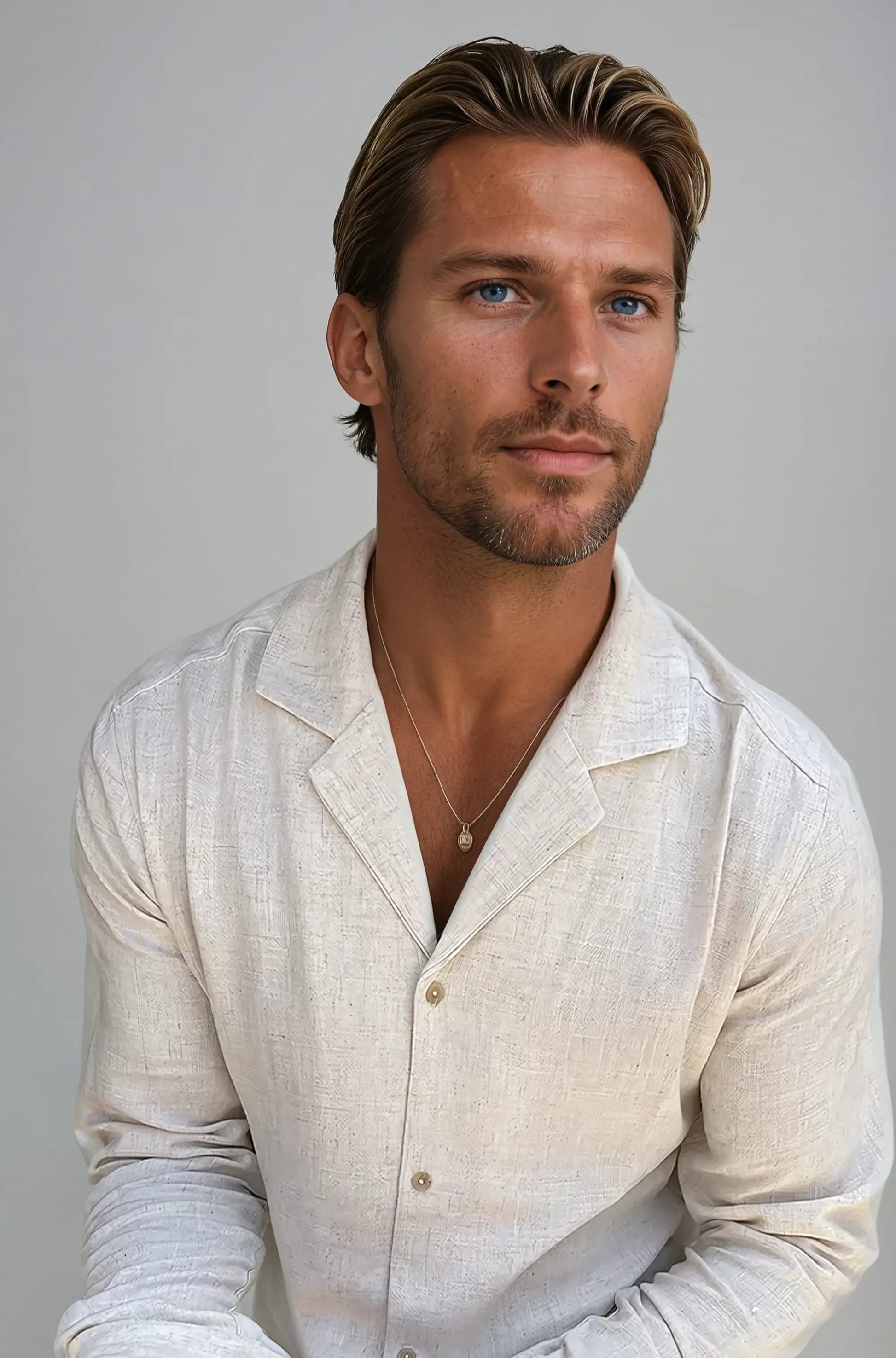 Chemise Lin Élégante 3
