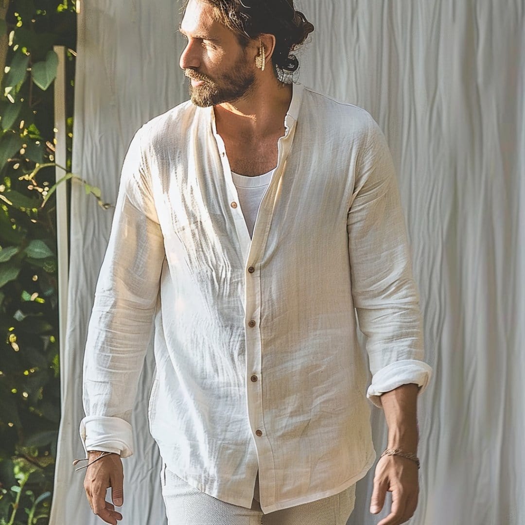 Chemise Lin Homme 2