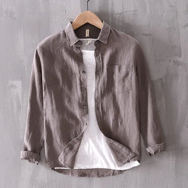 Chemise Lin Décontractée 1