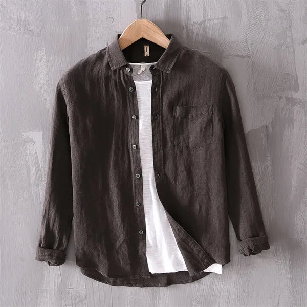Chemise Lin Décontractée 4