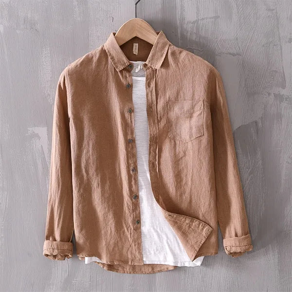 Chemise Lin Décontractée 7