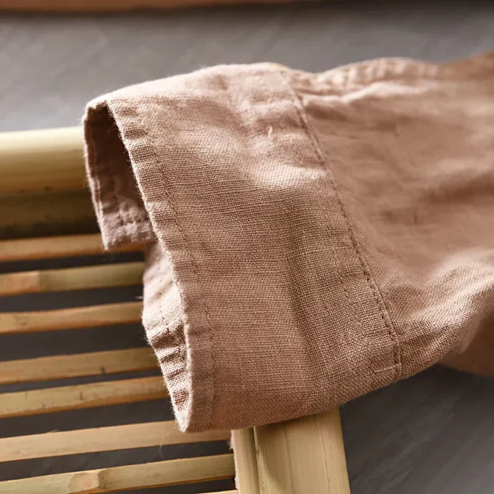 Chemise Lin Décontractée 8