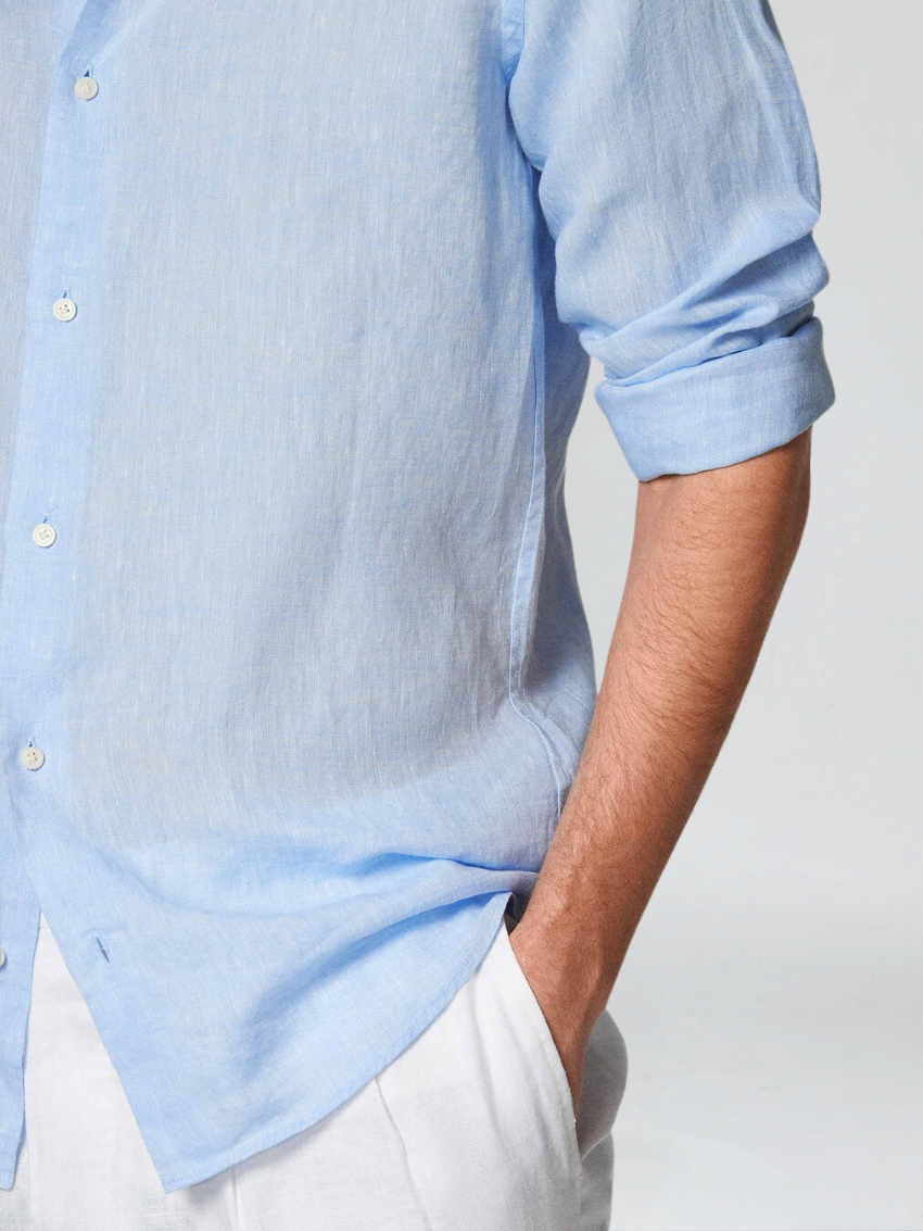 Chemise Lin Élégante 5