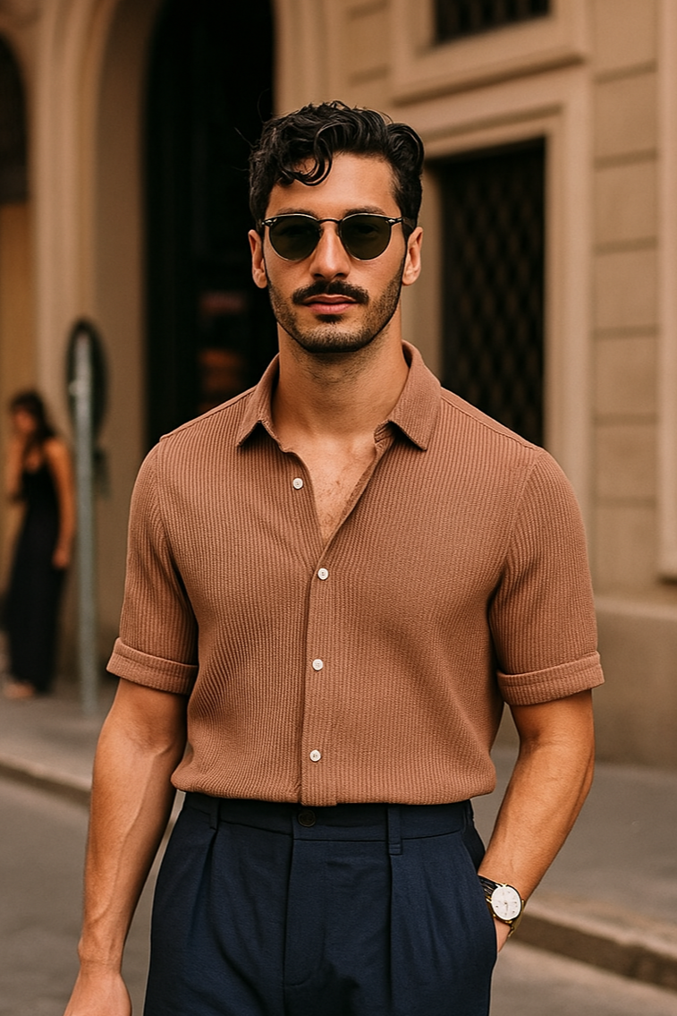 Chemise Lin Moderne 2