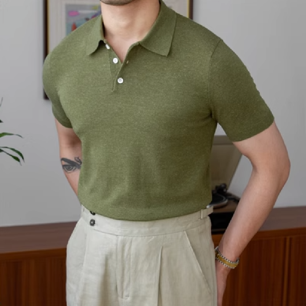 Chemise Lin Élégante 1