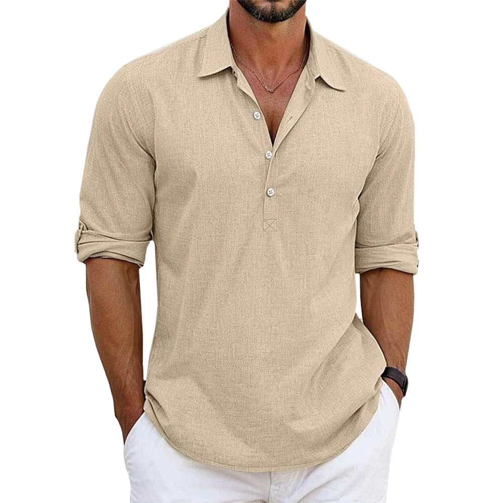 Chemise habillée en tissu de luxe pour homme élégante 0