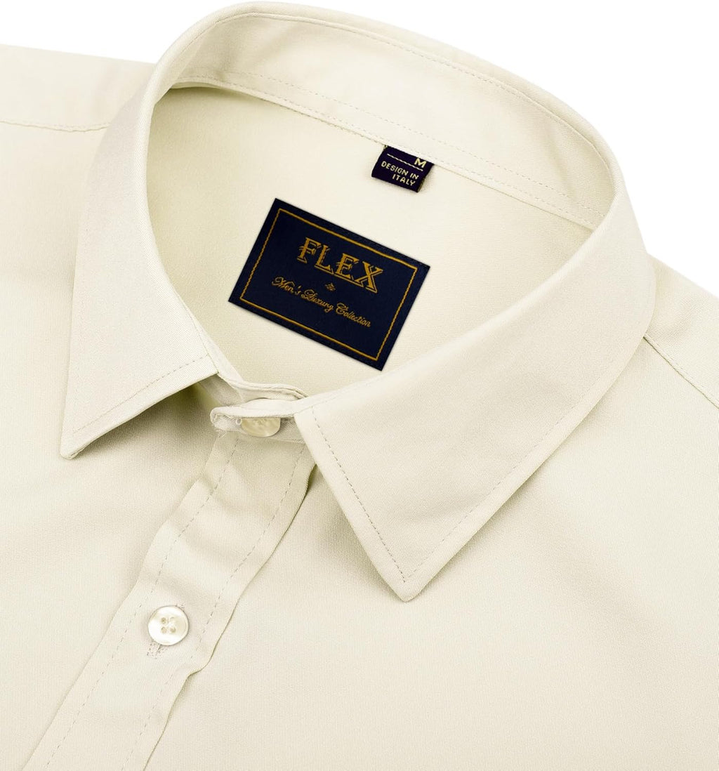 Chemise stretch homme élégante avec col classique 3