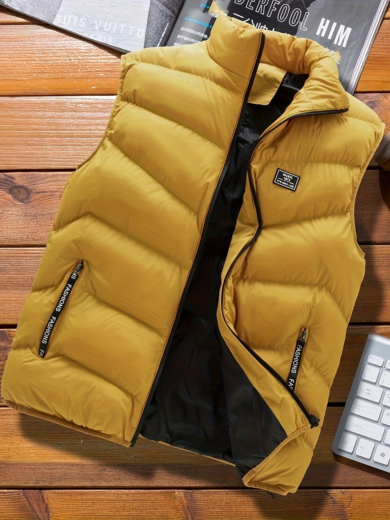 Gilet sans manche homme léger en duvet pour un style moderne 0