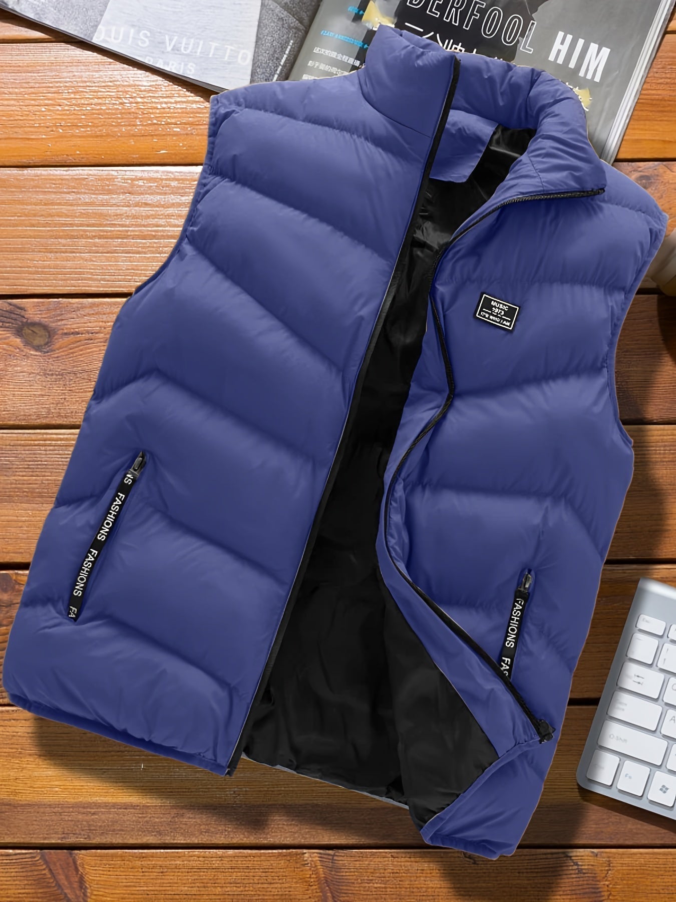Gilet sans manche homme léger en duvet pour un style moderne 1