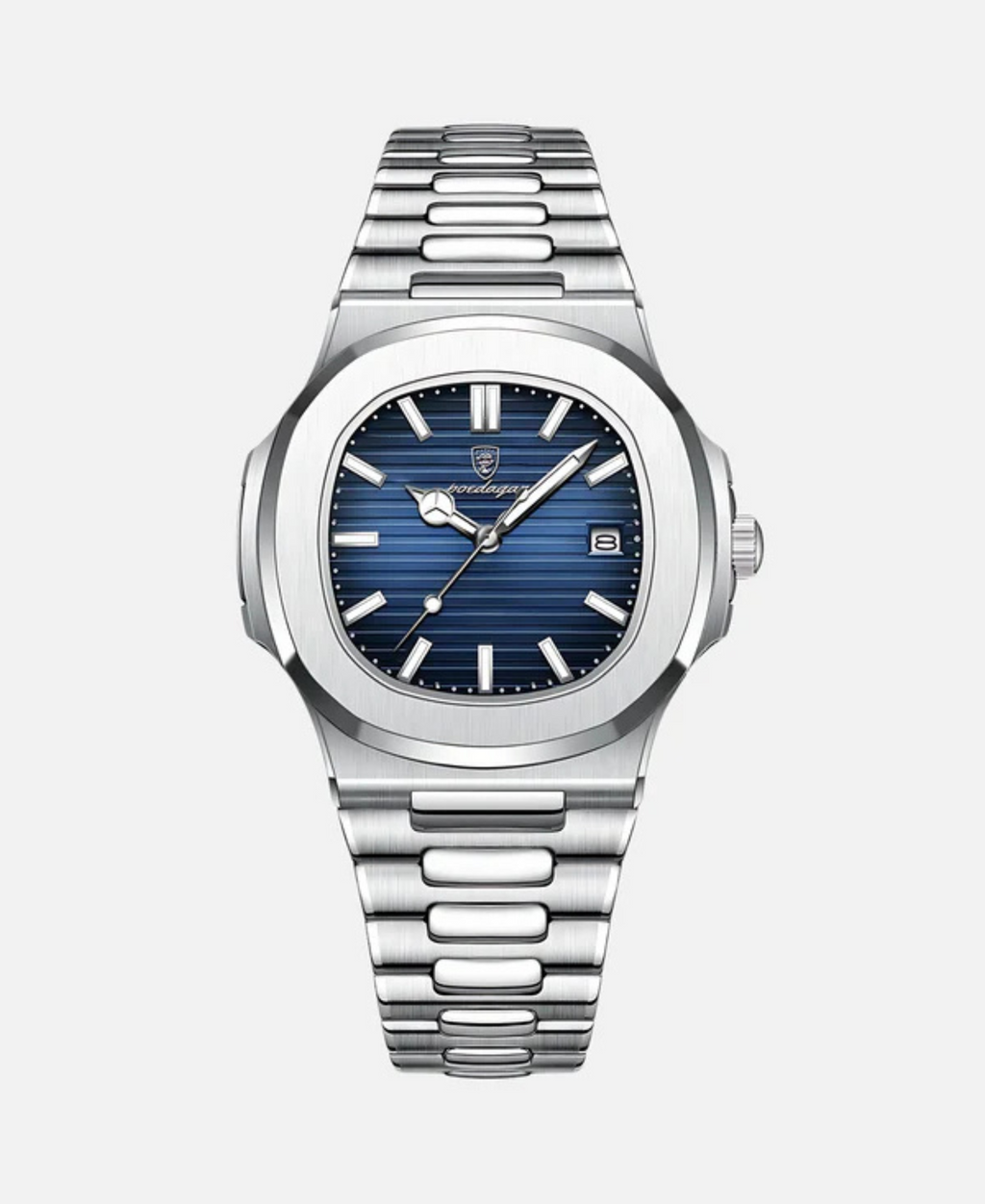 Montre homme en acier inoxydable avec verre saphir 10 ATM 0