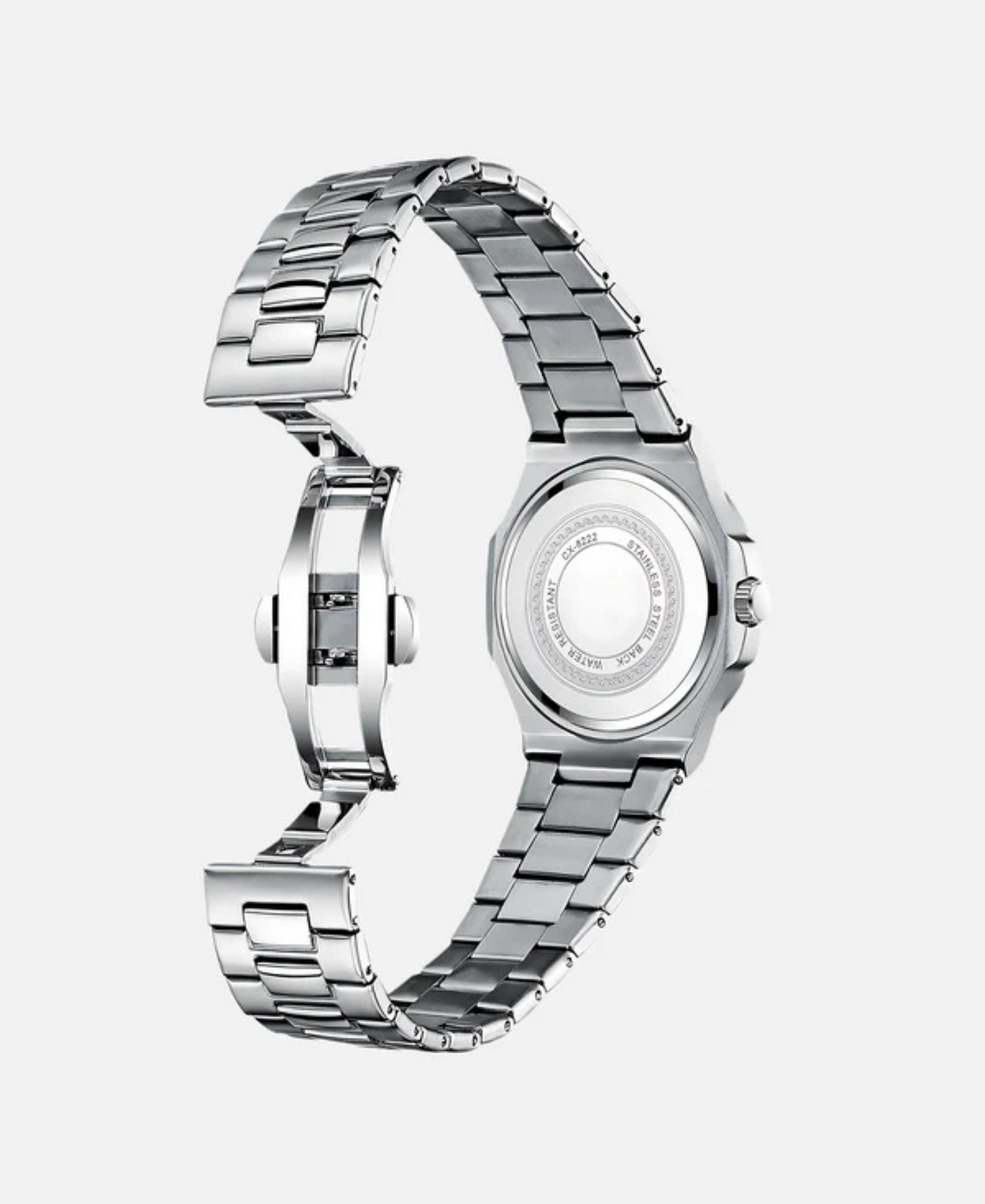 Montre homme en acier inoxydable avec verre saphir 10 ATM 1