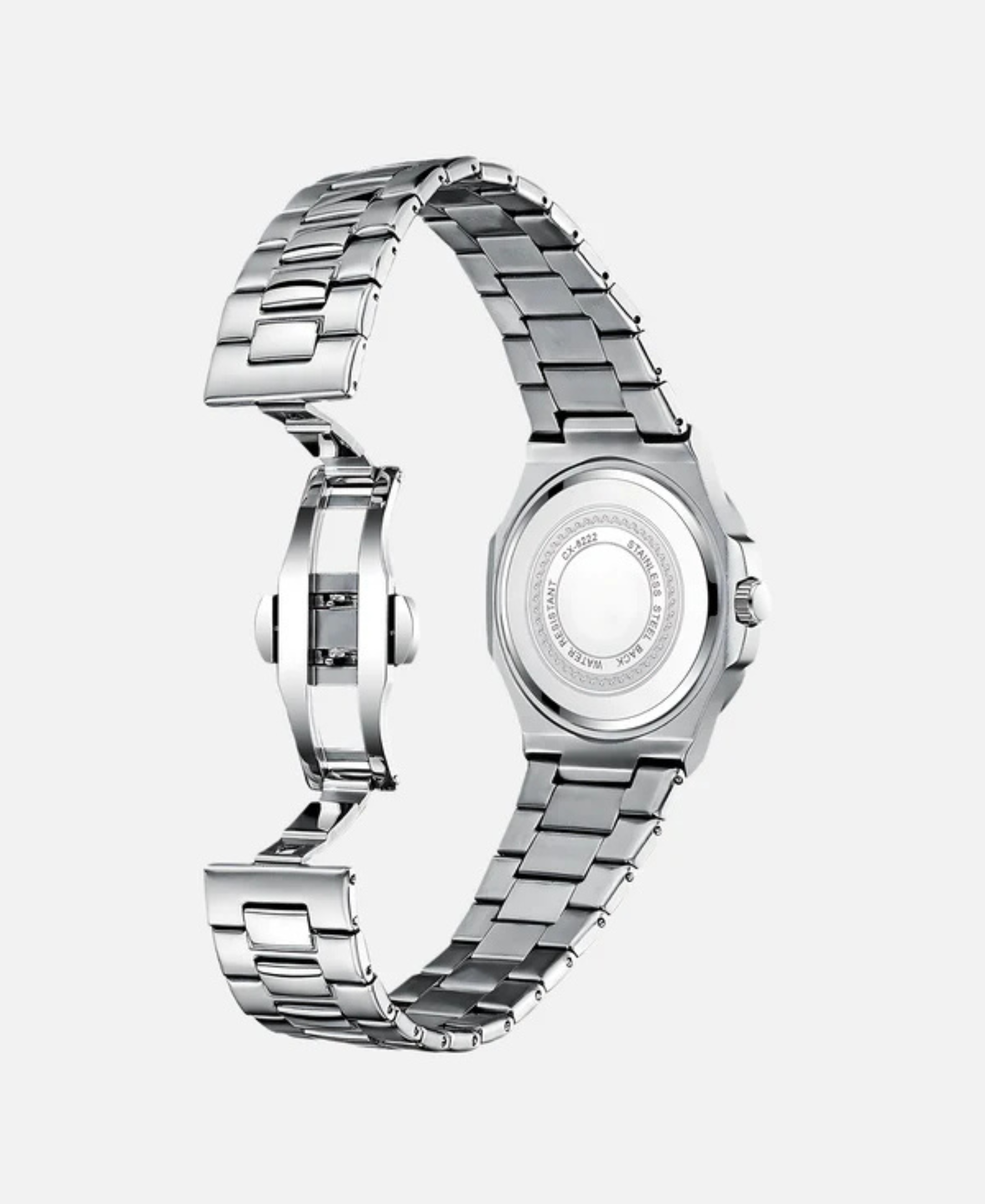 Montre homme en acier inoxydable avec verre saphir 10 ATM 1