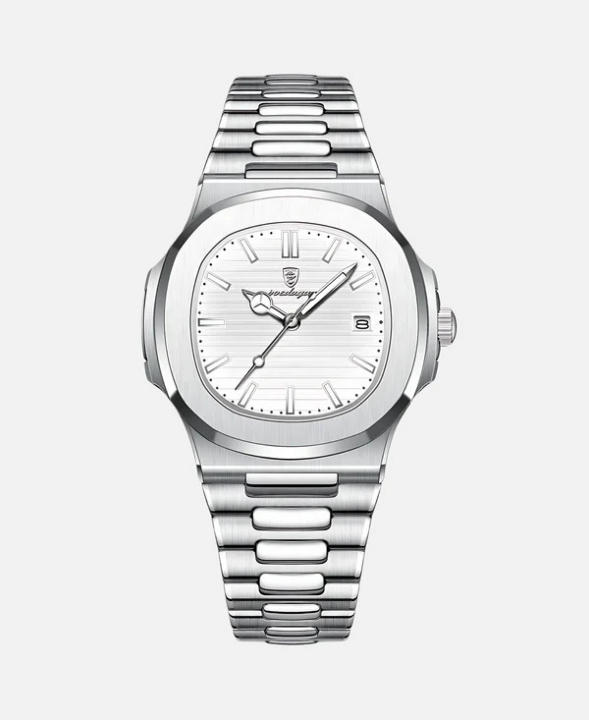 Montre homme en acier inoxydable avec verre saphir 10 ATM 5
