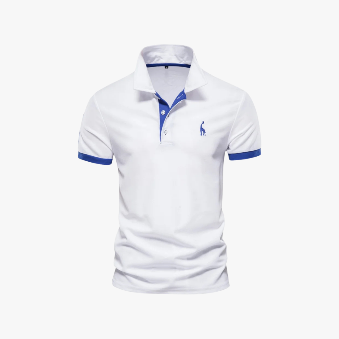Polo à manches courtes homme en coton slim-fit 3