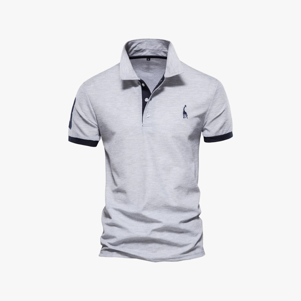 Polo à manches courtes homme en coton slim-fit 5