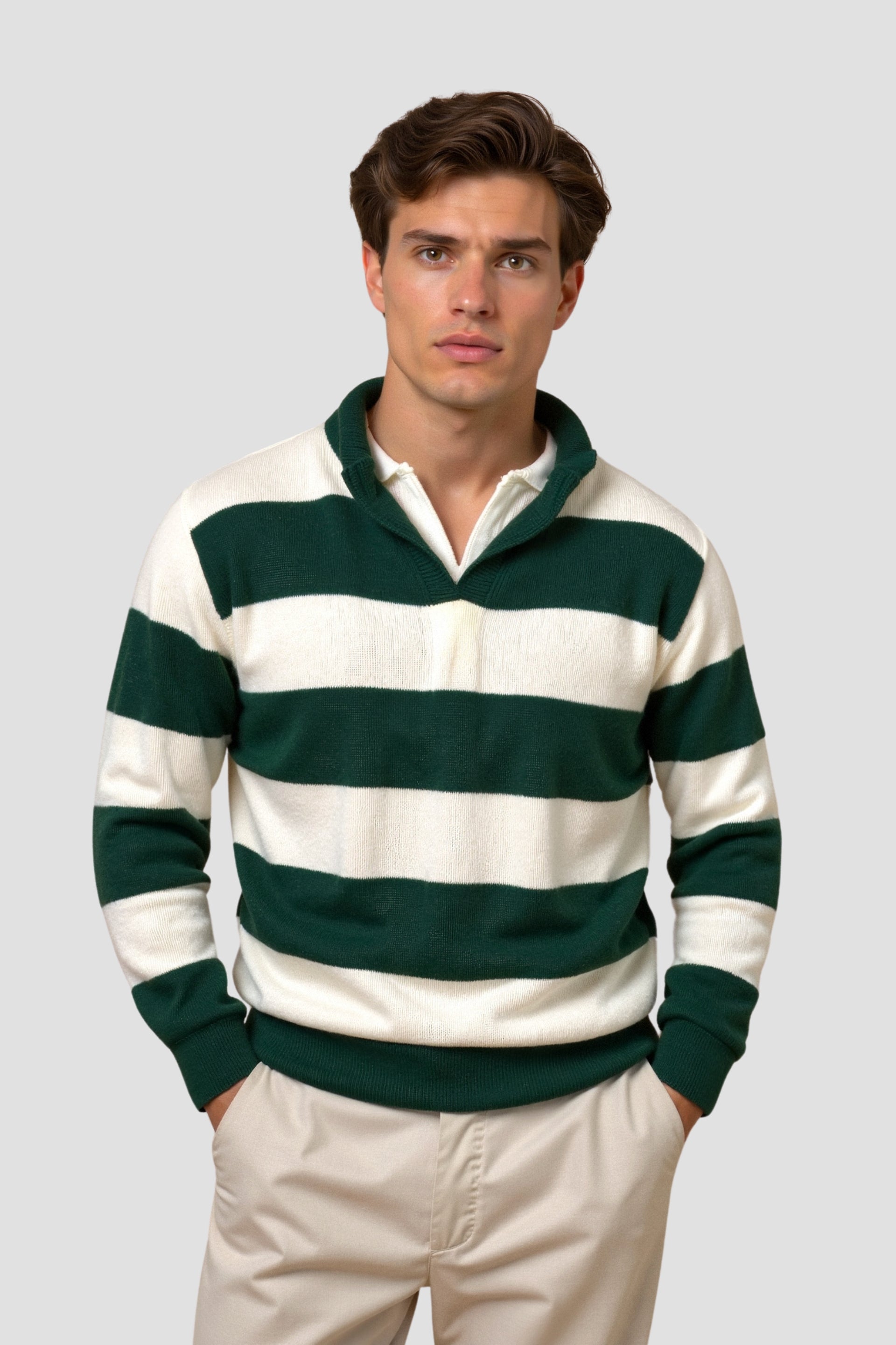 Polo Rayé Élégant 2