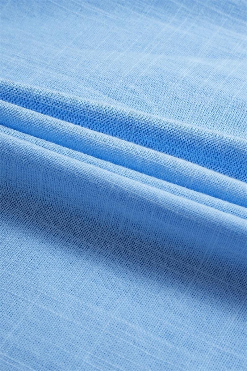 Polo à manches longues pour homme en coton avec col classique 5