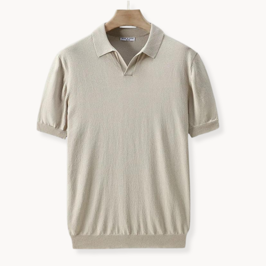 Polo décontracté en tissu doux pour femme sans boutons 0