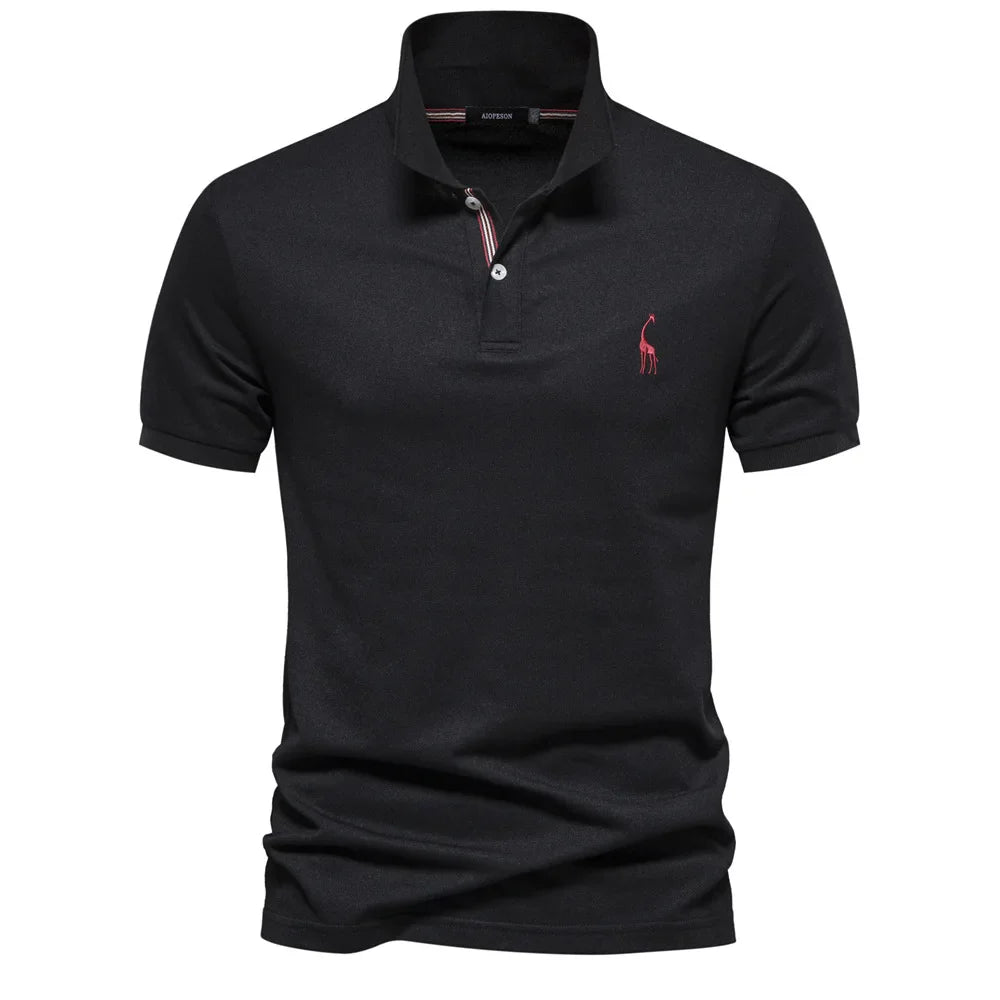 Polo en coton homme coupe ajustée moderne et confortable 1