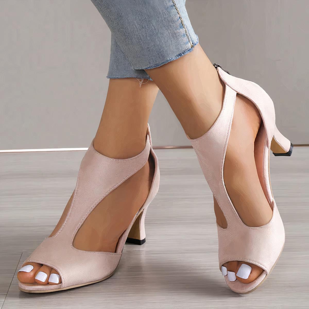 Sandales orthopédiques femme en cuir synthétique avec soutien 0