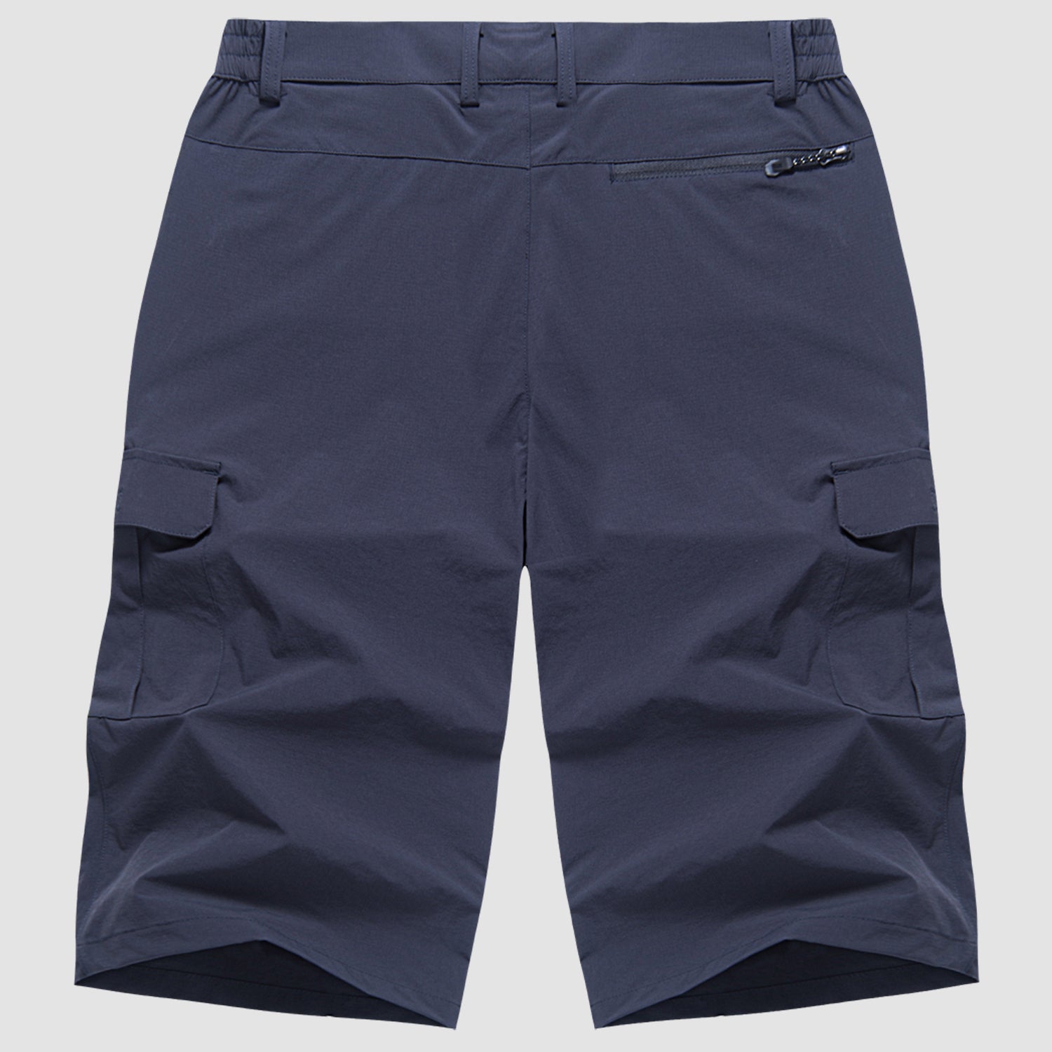 Shorts Cargo Homme en Coton avec Poches Pratiques, Longueur Genou 4