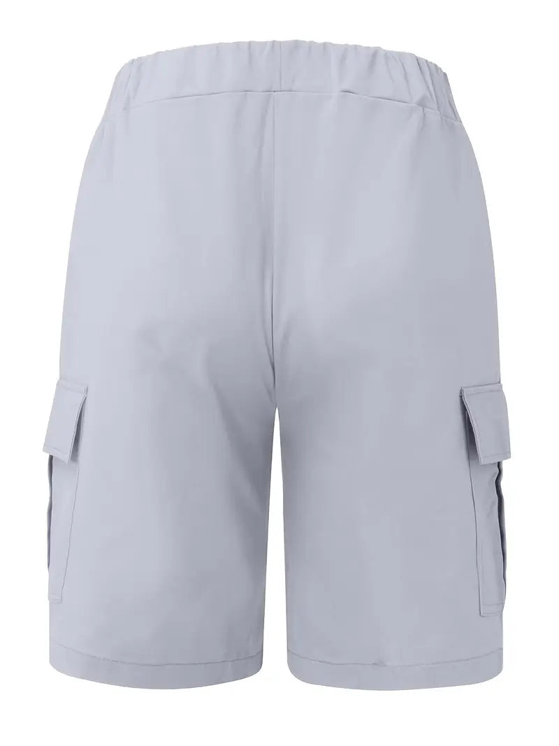 Shorts cargo ajustés pour homme avec taille à cordon 7
