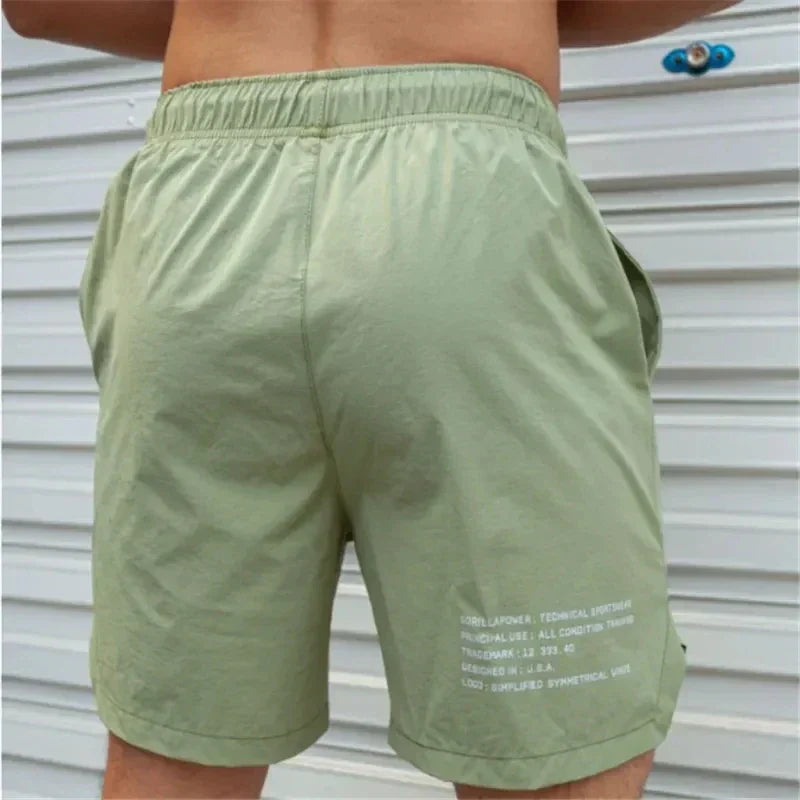 Shorts de bain homme en tissu léger à séchage rapide 1