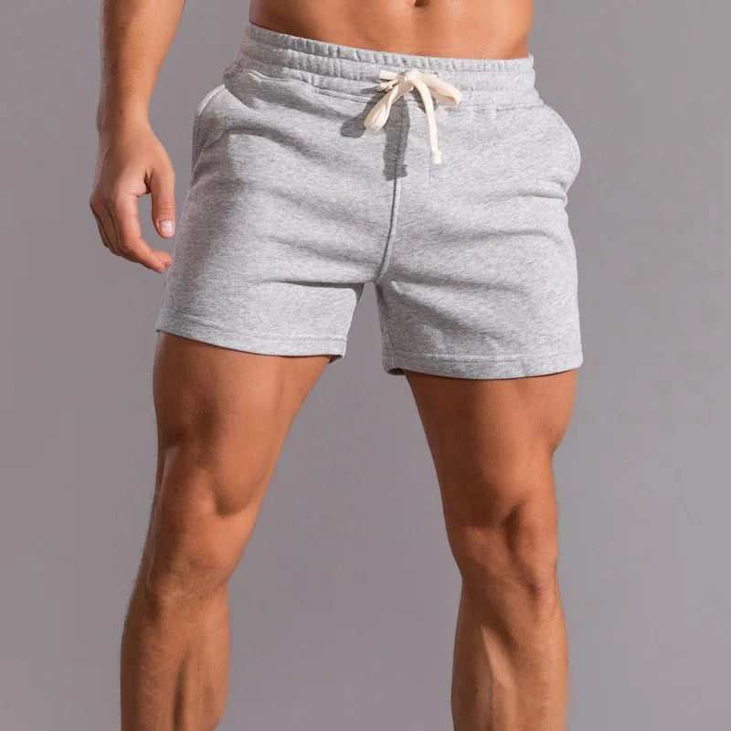 Shorts de course homme légers en polyester avec taille ajustable 2